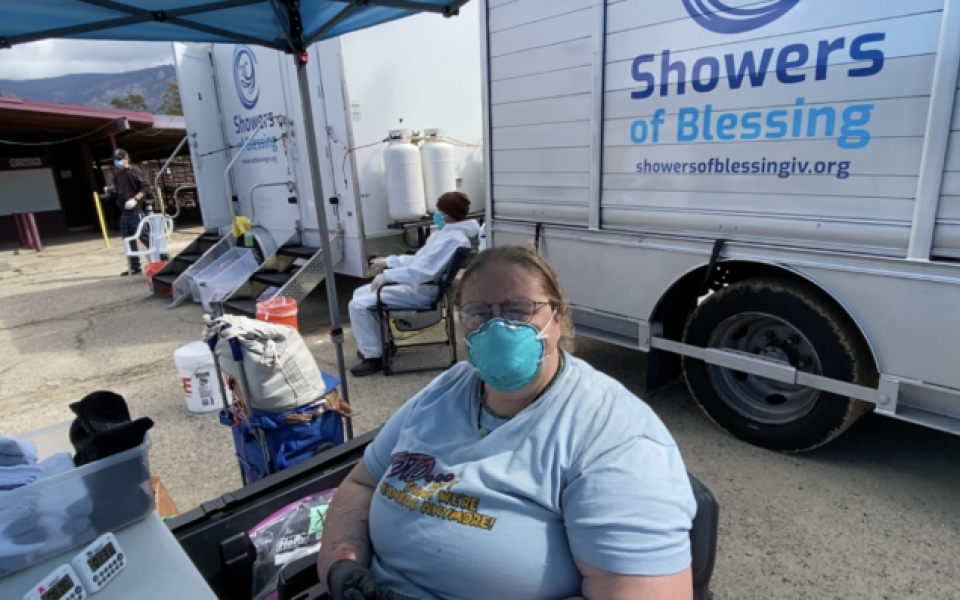 The Weekly Shot Showers for the Homeless During Pandemic URI